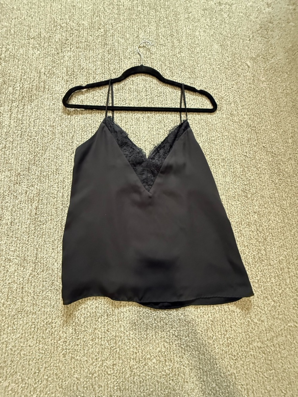 Socialite Black Lace V-Neck Cami